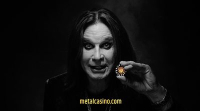 Ozzy Osbourne for Metal Casino